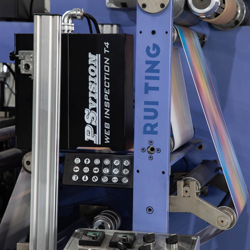 अनुकूल और उच्च गति मुद्रण के लिए उच्च स्थायित्व इनलाइन प्रिंटिंग मशीन 150 मीटर/मिनट